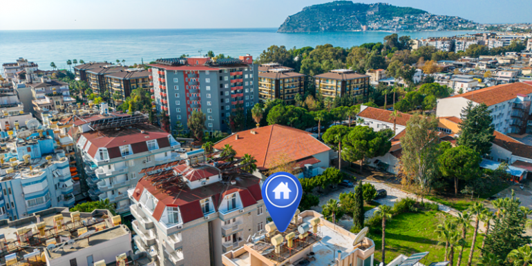 alanya zentrum 3 zimmer wohnung strandnahe neu möbeliert 1