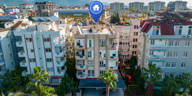 alanya zentrum 3 zimmer wohnung strandnahe neu möbeliert 1