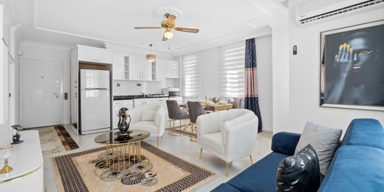 alanya zentrum 3 zimmer wohnung strandnahe neu möbeliert 4