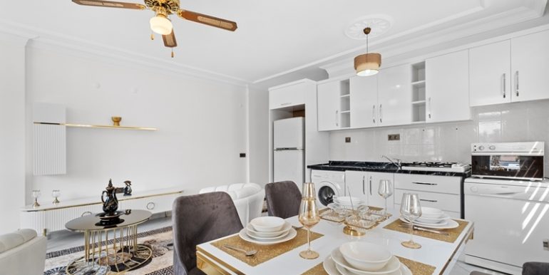 alanya zentrum 3 zimmer wohnung strandnahe neu möbeliert 5