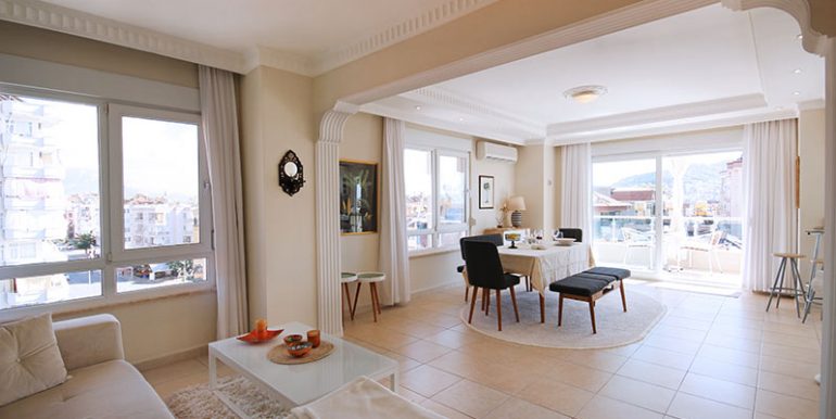 alanya zentrum penthouse 4+1 in renoviertem zustand 5