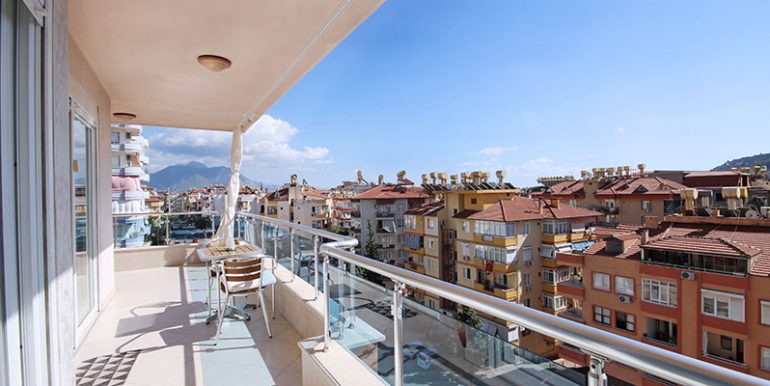 alanya zentrum penthouse 4+1 in renoviertem zustand 14