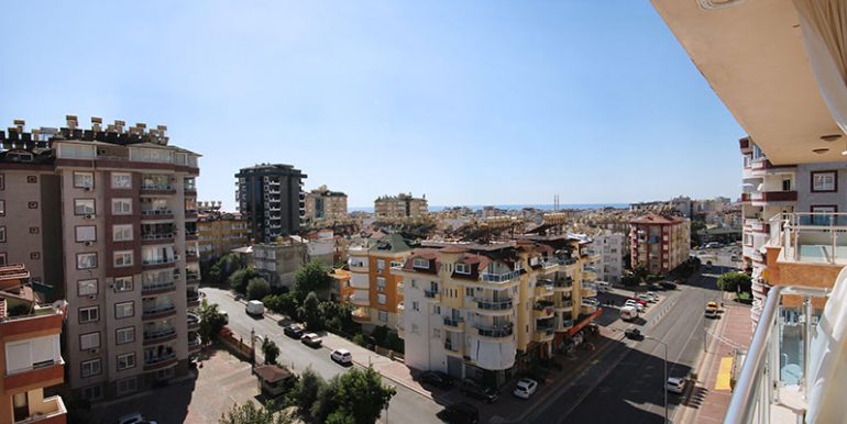 alanya zentrum penthouse 4+1 in renoviertem zustand 19