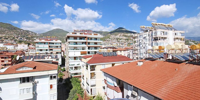 alanya zentrum penthouse 4+1 in renoviertem zustand 41