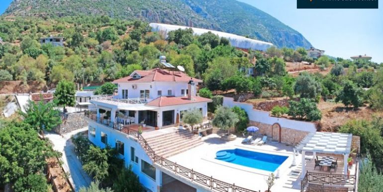 grosse privat villa in alanya kestel berghang zu verkaufen 1