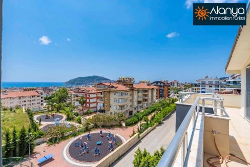 sea ​​view penthouse apartment for sale alanya center 1