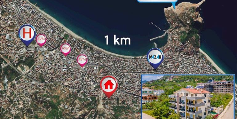 meerblick penthaus wohnung kaufen alanya zentrum 25