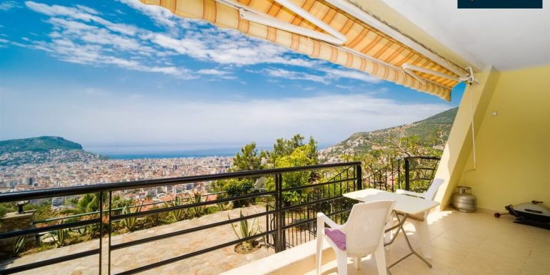 meerblick wohnung alanya tepe bektas zu verkaufen 1