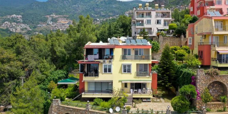 meerblick wohnung alanya tepe bektas zu verkaufen 3