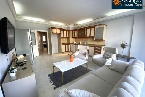 komplett renovierte alanya zentrum wohnung zu verkaufen 1