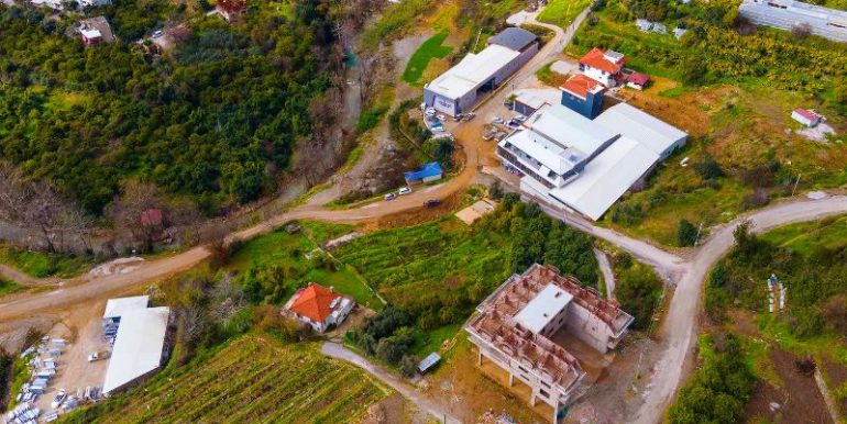 990m2 bau grundstück in alanya oba zu verkaufen 5