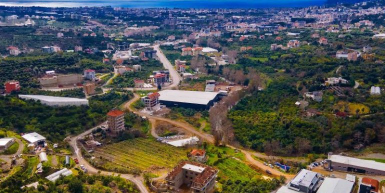 990m2 bau grundstück in alanya oba zu verkaufen 6