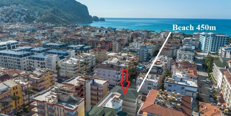 alanya kleopatrastrand lage wohnung für 115000 euro 1