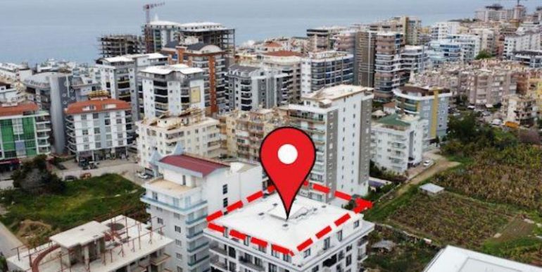Alanya Strandnahe Möbelierte Neubau Wohnung 25