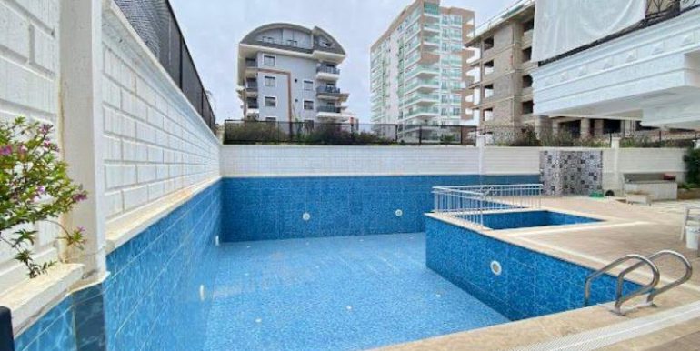 Alanya Strandnahe Möbelierte Neubau Wohnung 26
