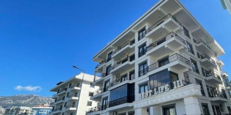 Alanya Strandnahe Möbelierte Neubau Wohnung 45