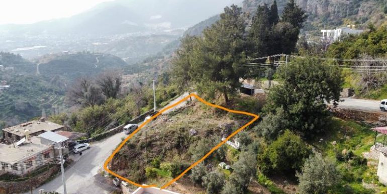 bau grundstück in alanya oba zu verkaufen 2