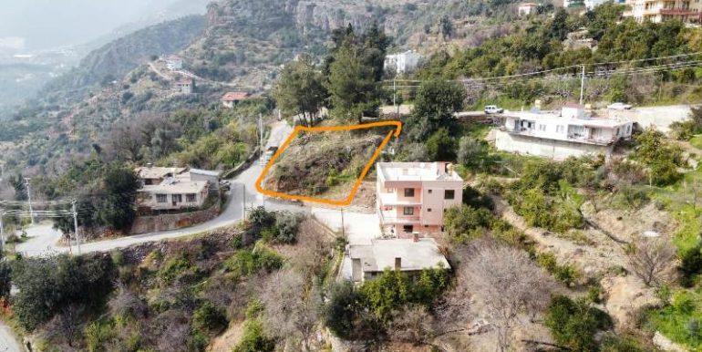 bau grundstück in alanya oba zu verkaufen 6