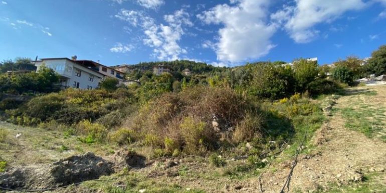 meerblick 1.398 m2 grundstück alanya tepe zu verkaufen 7