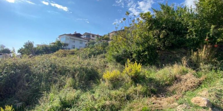 meerblick 1.398 m2 grundstück alanya tepe zu verkaufen 8
