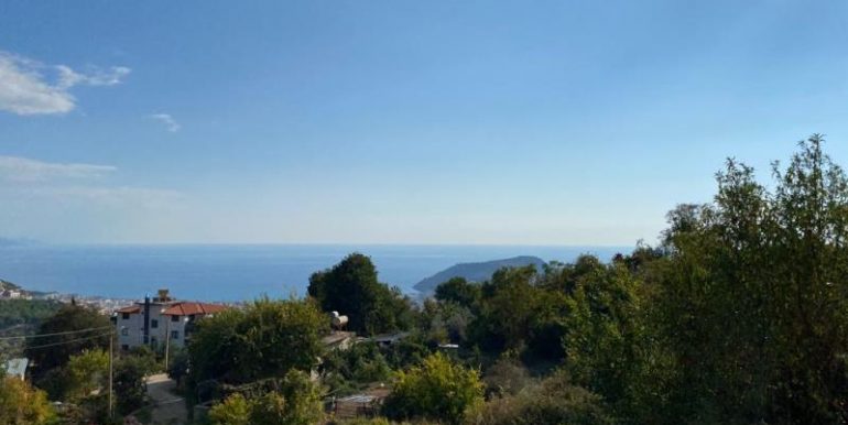 meerblick 1.398 m2 grundstück alanya tepe zu verkaufen 9