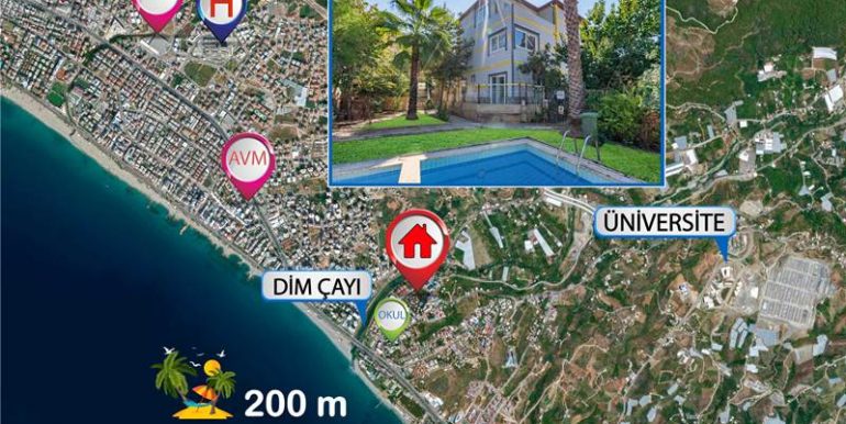 privat haus alanya kestel 200m zum strand 21