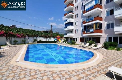Residence apartment in Alanya furnished for sale