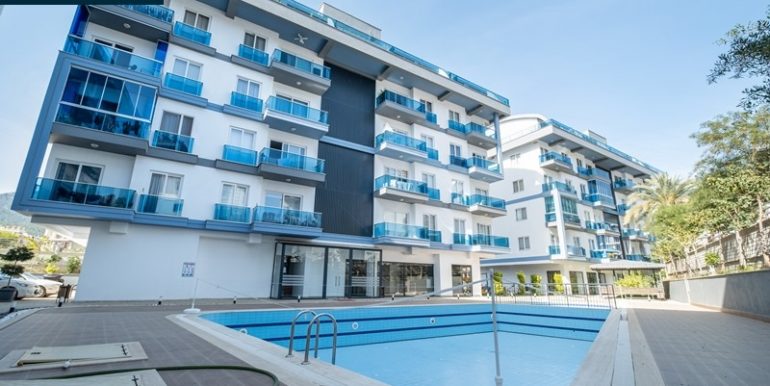 möblierte neubau wohnung in alanya oba zu verkaufen 1