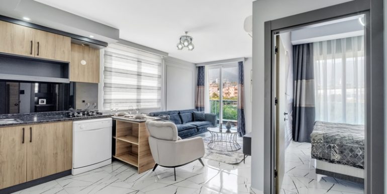 möblierte neubau wohnung in alanya oba zu verkaufen 3