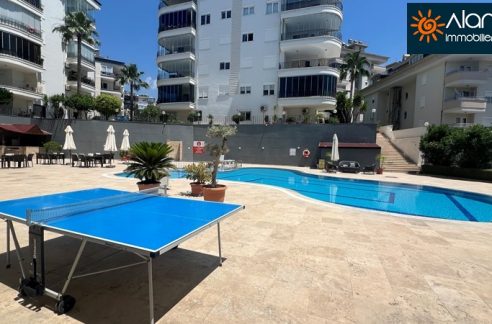möblierte 3 zimmer wohnung in alanya cikcilli für 120000 euro