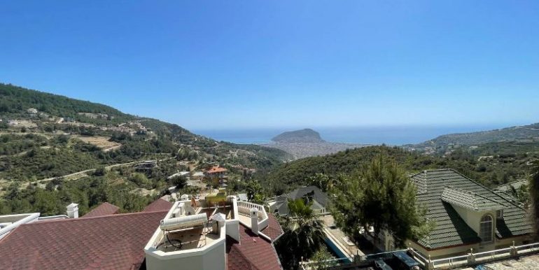 ELIT 4 RESIDENCE MEERBLICK DUBLEX TEPE ALANYA 14