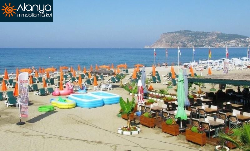 GROSSE 2 ZIMMER WOHNUNG ALANYA OBA STRANDNAHE LAGE