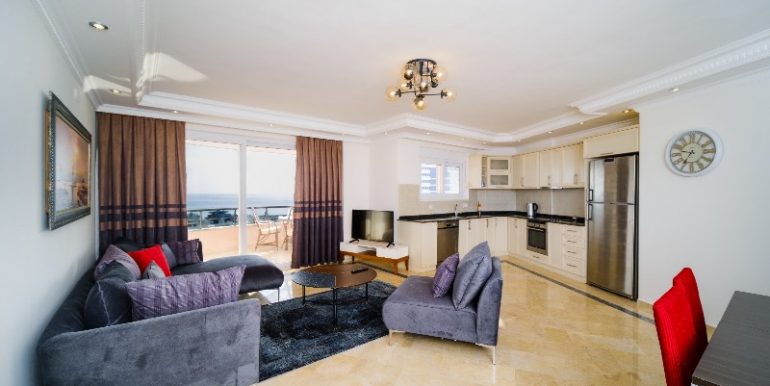 Meerblick Wohnung 3 Zimmer Alanya Tosmur Strandnahe 9