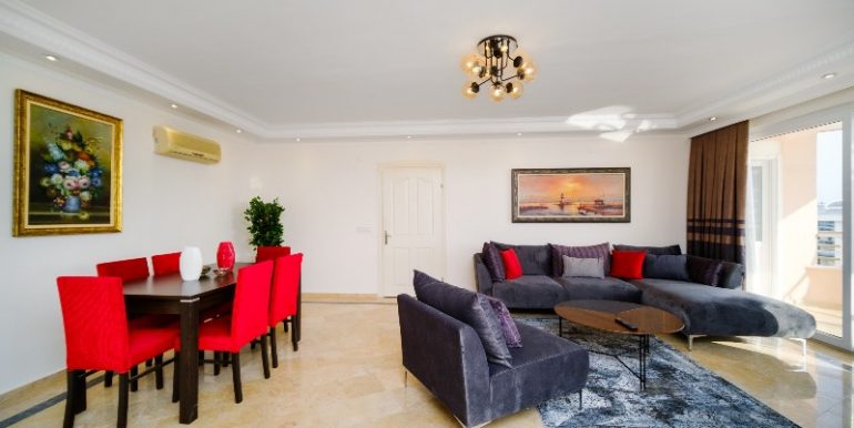 Meerblick Wohnung 3 Zimmer Alanya Tosmur Strandnahe 13