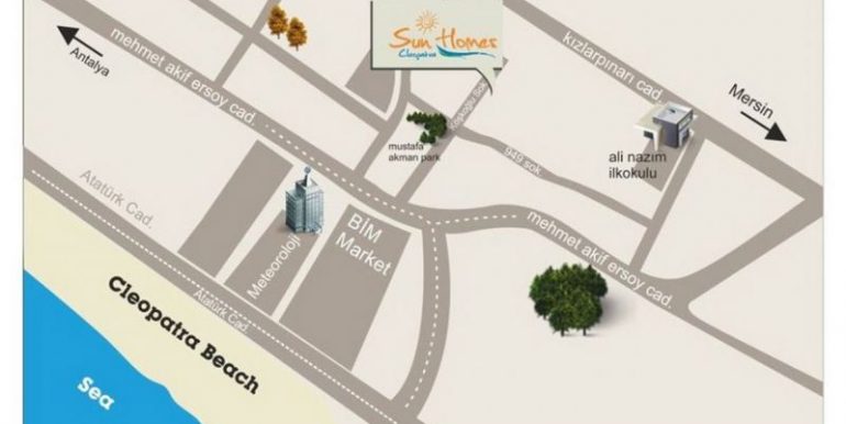 neubau penthouse alanya zentrum kleopatrastrand lage 20