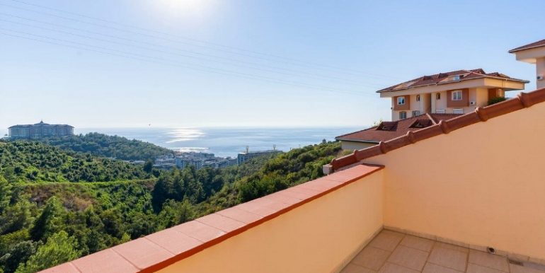 Schöne Meerblick Wohnungen in Alanya Zu verkaufen 14