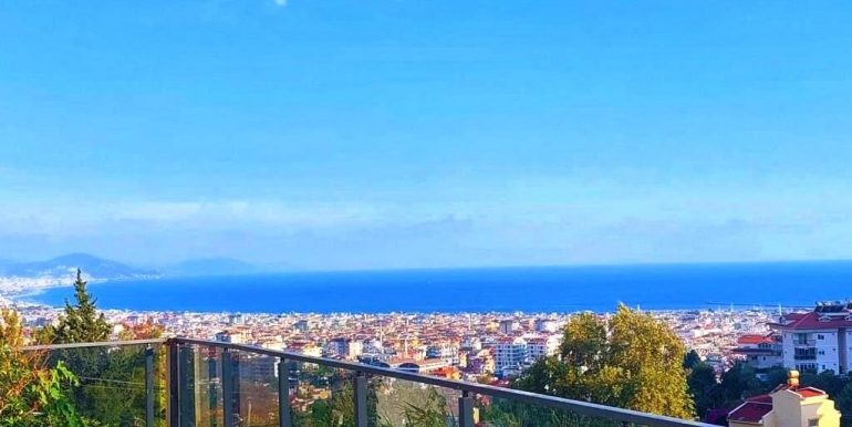 Neubau Meerblick Wohnung in Alanya Nord zu verkaufen 1