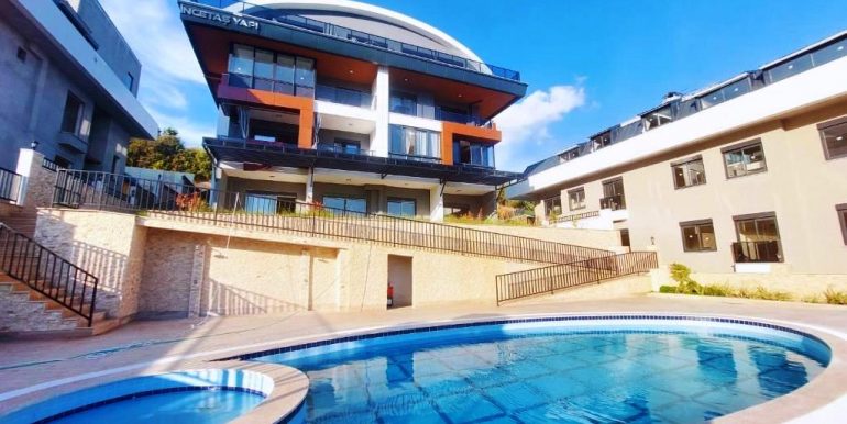 Neubau Meerblick Wohnung in Alanya Nord zu verkaufen 11