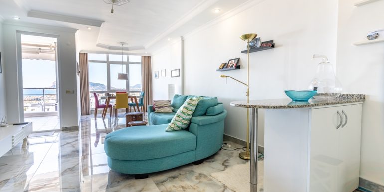 Alanya Meerblick Wohnung 500m zum Strand 5