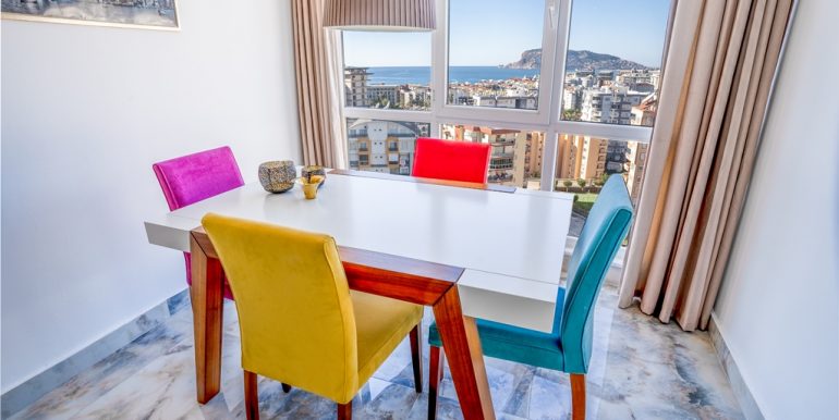 Alanya Meerblick Wohnung 500m zum Strand 8