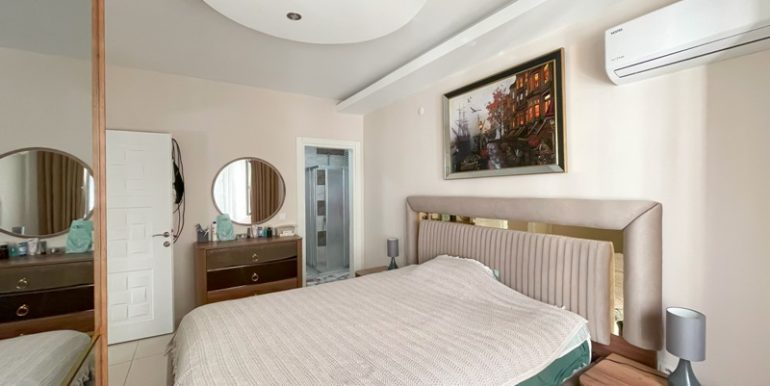 Strandnahe Neubau 3 Zimmer Wohnung Alanya Tosmur 23