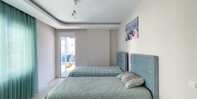 Strandnahe Neubau 3 Zimmer Wohnung Alanya Tosmur 30
