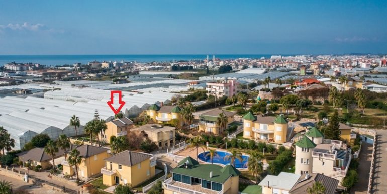 Strandnahe Villa in Alanya Konakli für 300.000 Euro zu Verkaufen 34