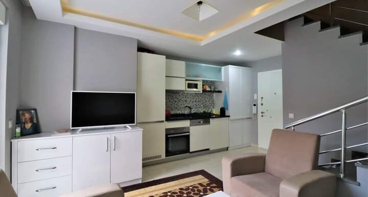 Alanya Oba Strandnahe Dublex-Penthouse für 125.000 Euro 4
