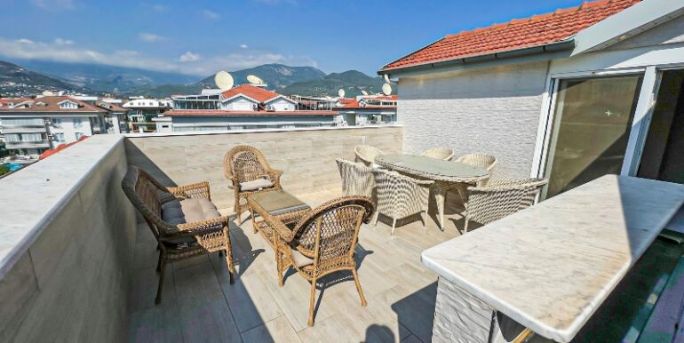 Grosse Penthouse Wohnung Alanya Oba Crown Residence 23