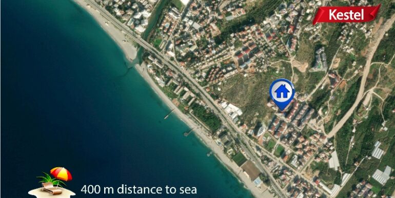 Luxus Residence Wohnung Alanya Kestel zu Verkaufen 35