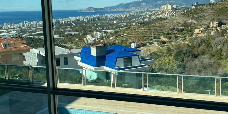Neubau Private Villa Alanya Kargicak 5+1 Mit Privatpool 4