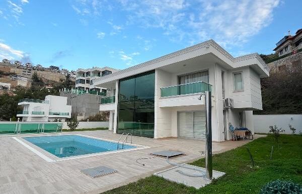 Neubau Private Villa Alanya Kargicak 5+1 Mit Privatpool 26