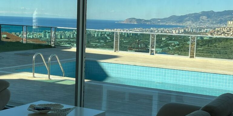 Neubau Private Villa Alanya Kargicak 5+1 Mit Privatpool 30