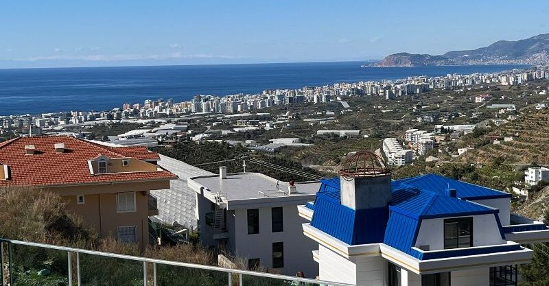 Neubau Private Villa Alanya Kargicak 5+1 Mit Privatpool